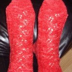 Finished Bamboo Silk socks