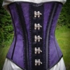 Purple Leather Corset