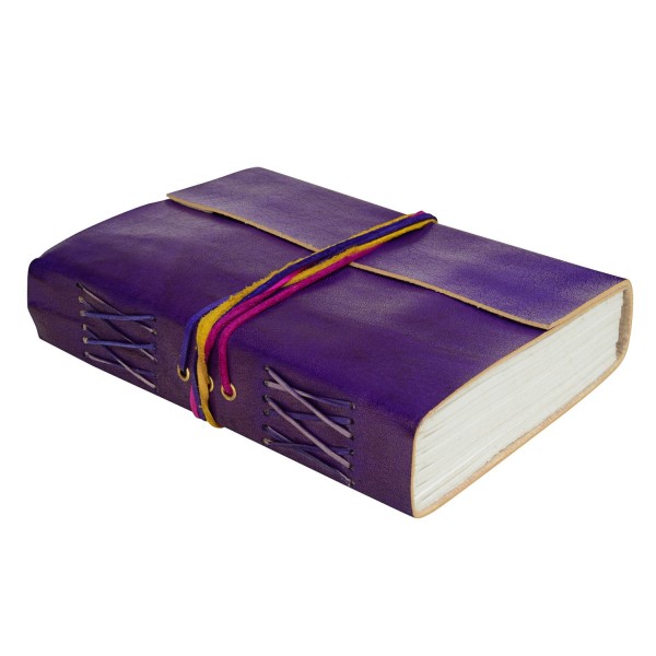3 String Wrapped Journal - Purple