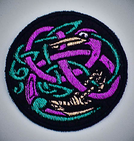 Celtic Bird Patch Celtic Bird Patch